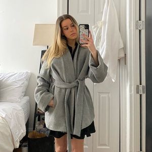 INTERMIX WOOL COAT